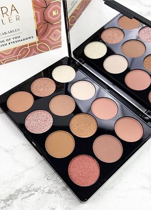 Палетка тіней laura geller the wearables: pinking of you 12 multi-finish eyeshadows