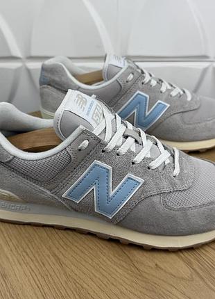 Оригінальні замшеві кросівки new balance 574