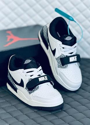 Nike air jordan legacy low кроссовки осенние на липучке jordan legacy 40, 37