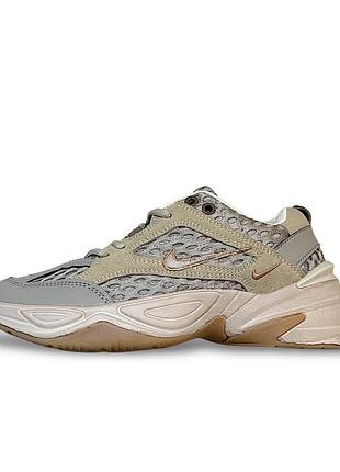 Кросівки жіночі nike m2k tekno beige & gray арт 179 (найк м2к) 39