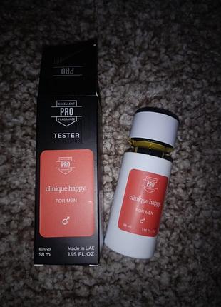 Clinique happy for men teстер lux чоловічий 58 мл