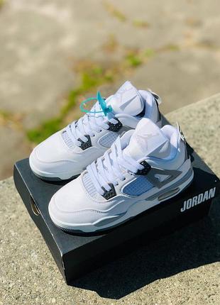 Кросівки весняні nike jordan 4 retro кросівки найк джордан ретро 4 чоловічі кросівки джордан весна