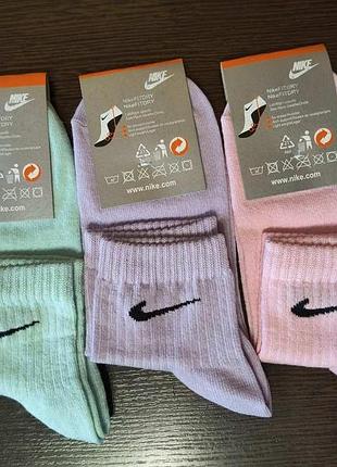 Жіночі спортивні шкарпетки (3 штук) nike w3. розмір 36-40