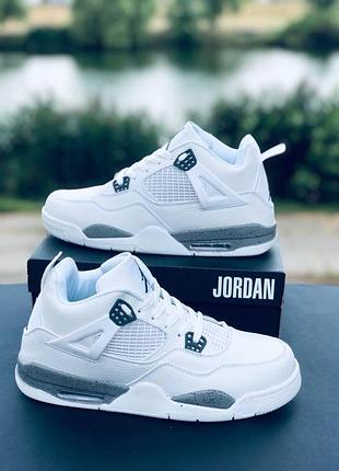 Кроссовки весенние nike jordan 4 retro кроссовки унисекс найк джордан ретро 4 кросовки джордан 46