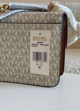 Сумка michael kors heather large 6