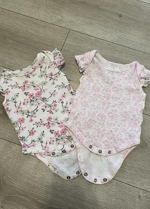 Laura ashley набір на дівчинку 0-3міс.