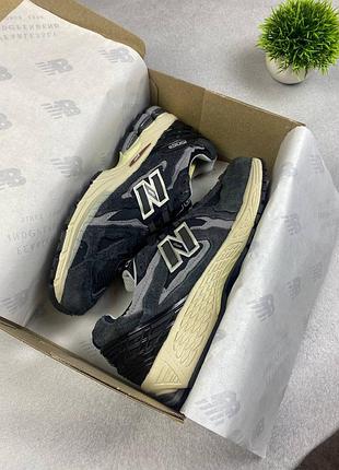 Кросівки new balance 1906d / чоловічі демісезонні кросівки нью беленс 1906 / сірі, чорні
