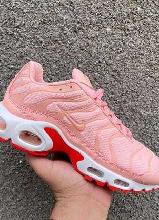 Женские кроссовки nike air max tn peach, найк эир макс тн персиковые