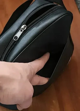 Сумка черная nike Эко кожа сумка найк сумка мужская сумка через плечо борсетка кожаная борсетка найк 5