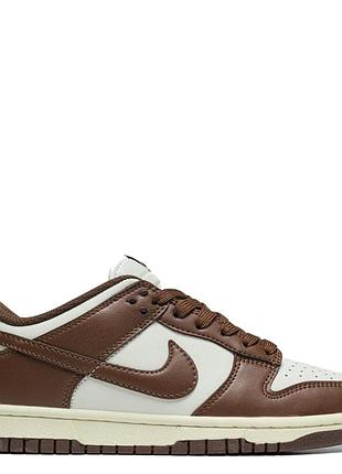 Кросівки nike dunk low cacao wow