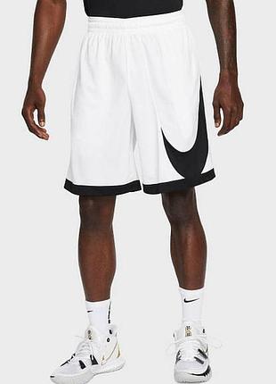 Шорты мужские nike big swoosh найк биг суш белые из легкого материала дышащие быстросохнущие