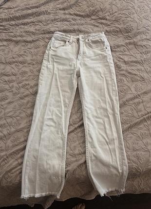 Білі джинси zara, розмір 32