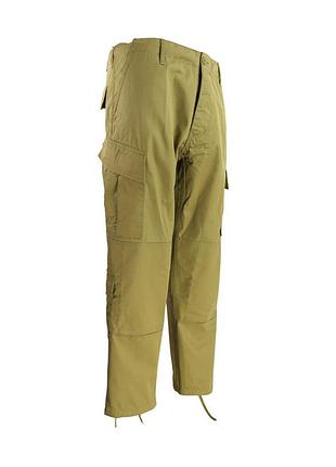 Штаны тактические мужские боевые демисезонные брюки для военных kombat uk acu trousers l койот ve-33