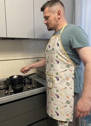 Фартух для дому 100% бавовна універсальний