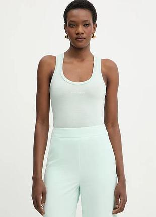 Urbanshop com ua patrizia pepe топ жіночий з ліоцелем бірюзовий 2m4543 j419 розміри запитуйте