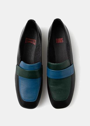 Urbanshop com ua кожаные мокасины camper tws цвет черный на плоском каблуке k200991-009 размеры запитуйте