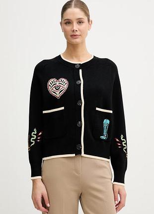 Urbanshop com ua never fully dressed кардиган женский черный nfdkn833 размеры запитуйте