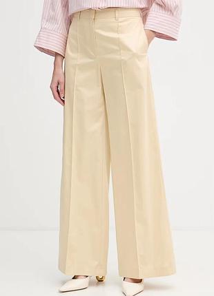 Urbanshop com ua max&co. брюки женские хлопковые с эластаном mcovertice бежевые high waist 2616131044200 размеры запитуйте