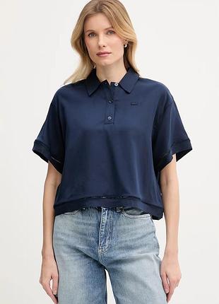Urbanshop com ua lacoste поло женское с лиоцеллем темно-синее cf0061 размеры запитуйте