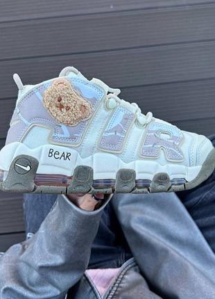 Кроссовки nike air more uptempo bear женские для активного отдыха удобные легкие найк аптемпо