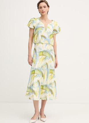 Urbanshop com ua dkny літня сукня віскозна блакитна квіти p6bb7eeu розміри запитуйте