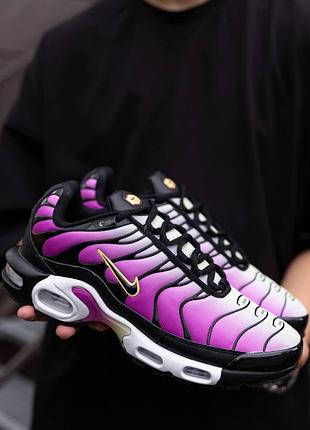 Кроссовки nike air max plus tn bold berry, найк эир макс тн плюс сиреневые