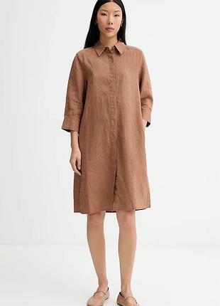 Urbanshop com ua marc o'polo сукня лляна коричнева однотонна 5000014942 розміри запитуйте