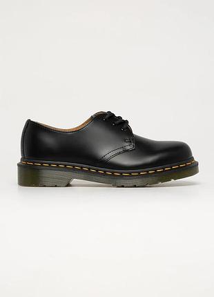 Urbanshop com ua кожаные туфли dr. martens 11838002 1461 цвет черный на плоском ходу 11838002 размеры запитуйте