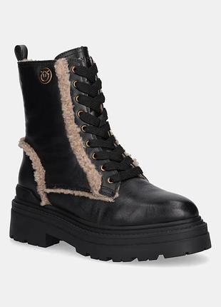 Urbanshop com ua черевики pinko mia 18 колір чорний на платформі утеплене sd0405p093z99 розміри запитуйте