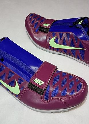 Мужские кроссовки nike zoom lj 4 "bordeaux lime blast" (415339-602) размер 47, длина стельки 30 см