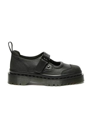 Urbanshop com ua шкіряні туфлі dr. martens indica ii bex tech mary jane жіночі колір чорний на платформі dm41015002 розміри