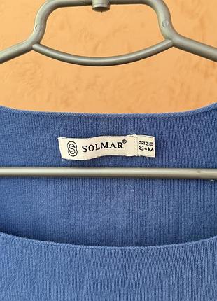 💙 кофта / джемпер лонгслів solmar s-m 2