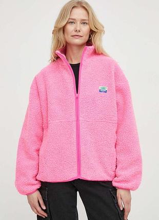 Urbanshop com ua флисовая кофта american vintage цвет розовый с аппликацией размеры запитуйте