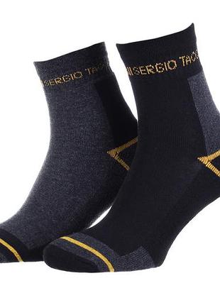 Носки sergio tacchini 3-pack черный унисекс 36-40