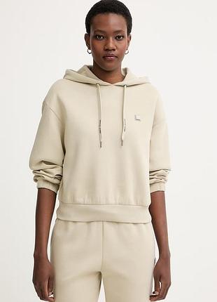 Urbanshop com ua armani exchange кофта з капюшоном жіноча бавовняна бежева xw002217 af10818 розміри запитуйте