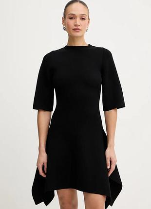 Urbanshop com ua сукня boss flaris колір чорний mini розкльошена 50553242 розміри запитуйте