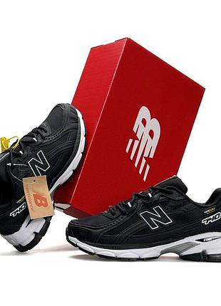 Мужские кроссовки nеw вalance 740 cordura gtx gore tex черно белые кроссы нью баланс кордура гортекс на осень 43