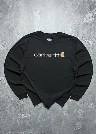 Vintage винтажный лонгслив carhartt кархарт big logo биг лого y2k size l размер л