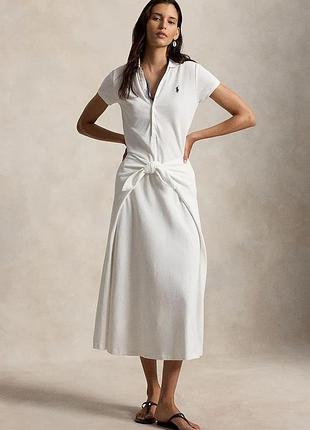 Urbanshop com ua polo ralph lauren расклешенное платье хлопковое белое 211a12906 размеры запитуйте