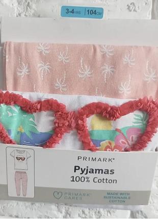 Піжама на дівчинку primark 2