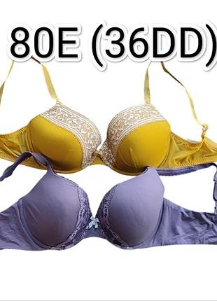 Два бюстика 80e 36dd victoria's secrets лифчики лифчики бюстгальтери бюстгальтеры бюстіки бюст бюстики бюстгальтер