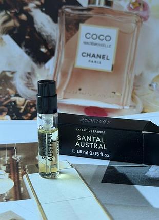 Оригинальный пробник santal austral extrait matiere premiere