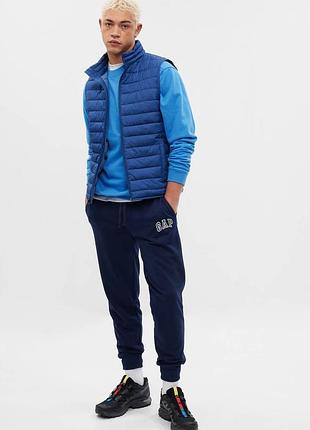 Штани спортивні logo sweatpants 795695-02 gap l темно-синій 795695-02