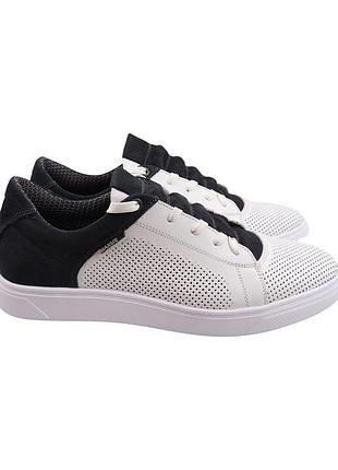 Кеды мужские maxus shoes белые натуральная кожа, 47