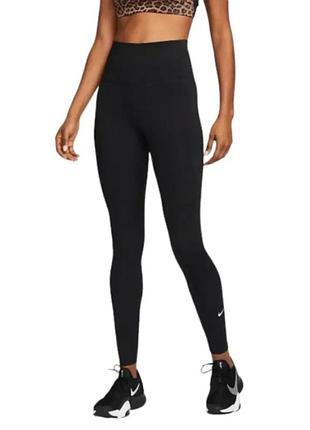 Urbanshop com ua лосины nike women one dri-fit hr tights dm7278-010 (оriгинал) размеры запитуйте