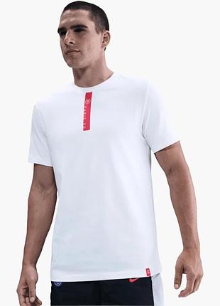 Urbanshop com ua футболка nike psg ss paris white ib3912-100 (ориджинал) размеры запитуйте