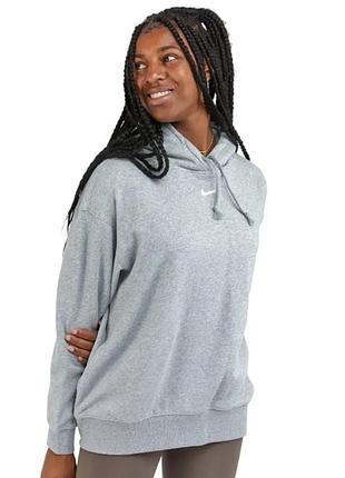Urbanshop com ua жіноча кофта nike nsw essentials collection fleece dj7668-063 (оригінал) розміри запитуйте