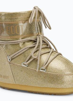 Urbanshop com ua черевики зимові жіночі moon boot icon low glitter gold розміри запитуйте