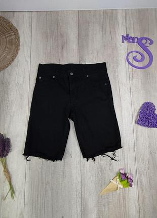 Чоловічі джинсові шорти cheap monday чорні розмір s (30/32)