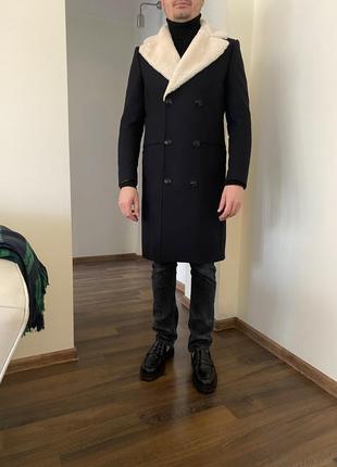 Пальто з кашеміру zara розмір m у відмінному стані1 фото